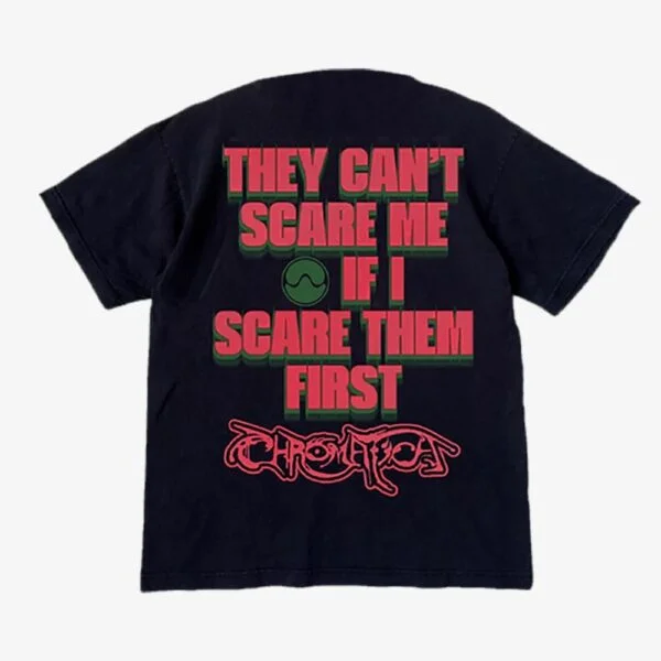 T-Shirt Lady Gaga - Chromatica Scare Me - Image 2