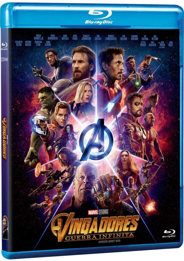 Blu-ray - Vingadores: Guerra Infinita