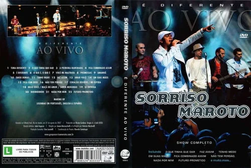 DVD Sorriso Maroto - É Diferente Ao Vivo