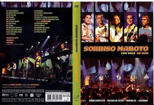 DVD Sorriso Maroto - Por Você Ao Vivo