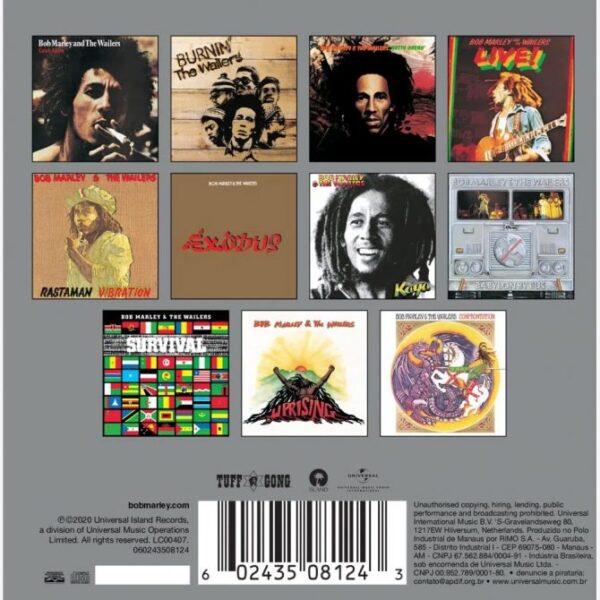 CD Boxset Bob Marley - The Complete Island Recordings Box Set (11 Cds) - Image 2