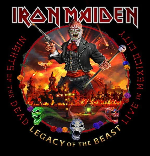 CD Iron Maiden - Nights Of The Dead: Legacy of The Beast (Live In Mexico)