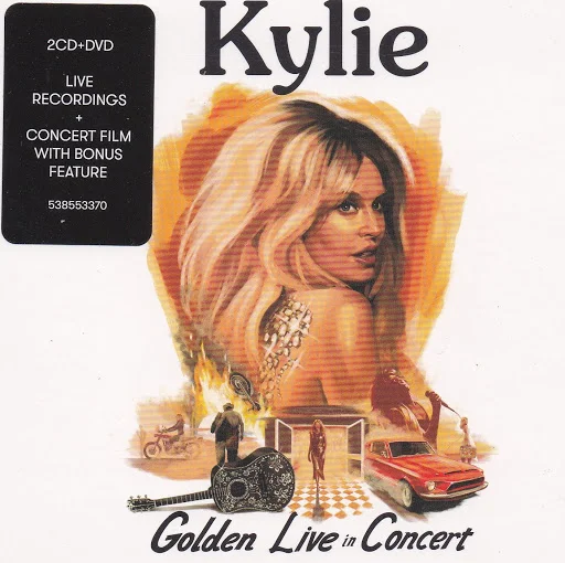 CD+DVD Kylie Minogue - Golden Live in Concert
