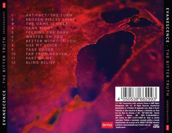 CD Evanescence - The Bitter Truth (Autografado) - Image 3