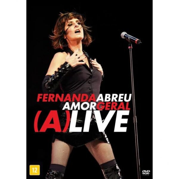 DVD Fernanda Abreu - Amor Geral (A) LIVE