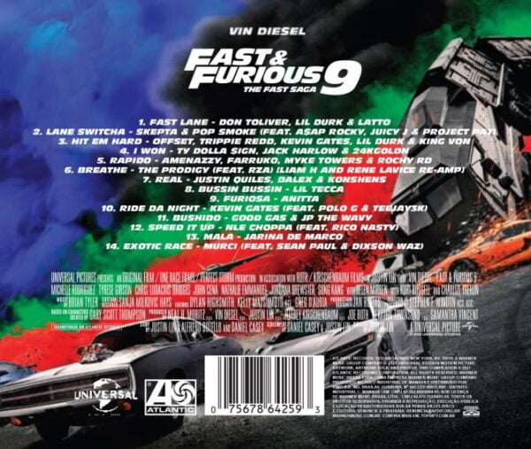 CD O.S.T. - The Fast & Furious 9 - Image 2