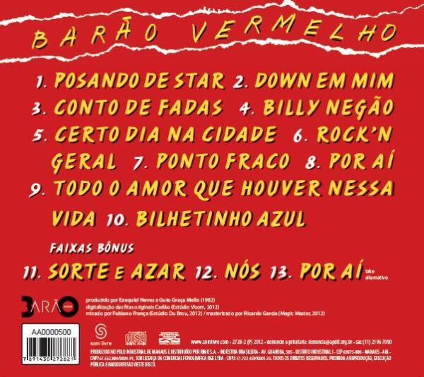 CD Barão Vermelho - Barão Vermelho - Image 2