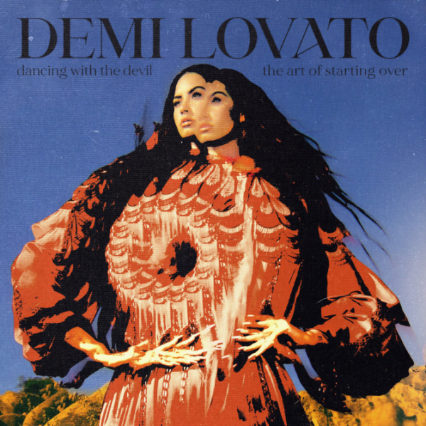 CD Demi Lovato - Dancing with the Devil... the Art of Starting Over - Capa Azul