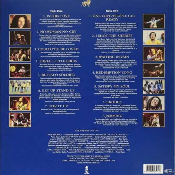 Vinil Bob Marley And The Wailers - Legend - LP Preto - Image 3