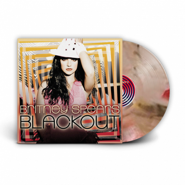 Vinil Britney Spears - Blackout - LP Clear Vinyl With Black, Yellow And Red Splatter