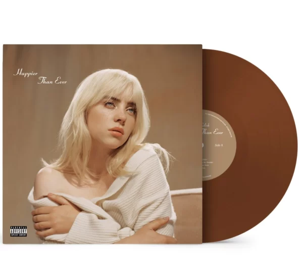 Vinil Billie Eilish - Happier Than Ever - LP Marron