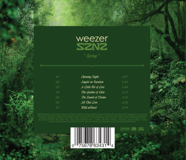 CD Weezer - SZNZ: Spring - Image 2