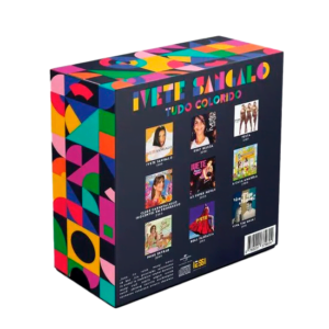 Box Ivete Sangalo - Tudo Colorido - 9 CDs