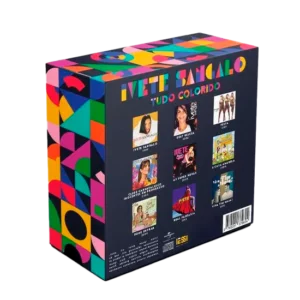Box Ivete Sangalo - Tudo Colorido - 9 CDs