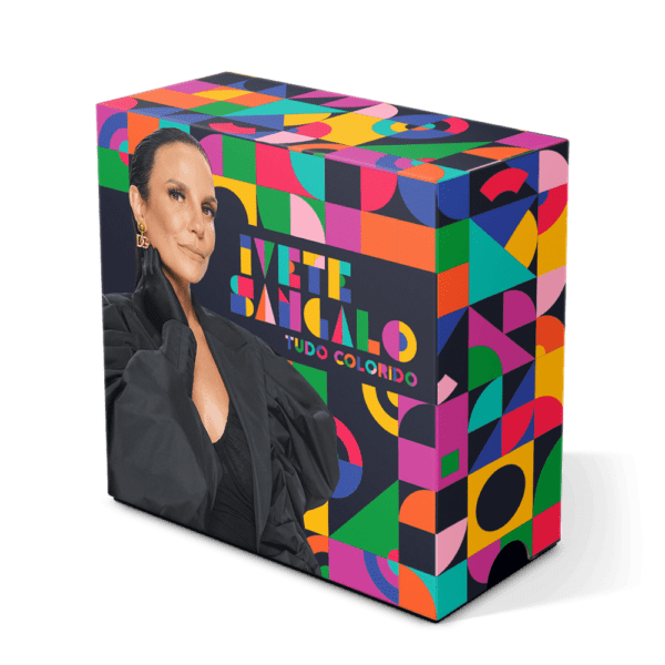 Box Ivete Sangalo - Tudo Colorido - 9 CDs