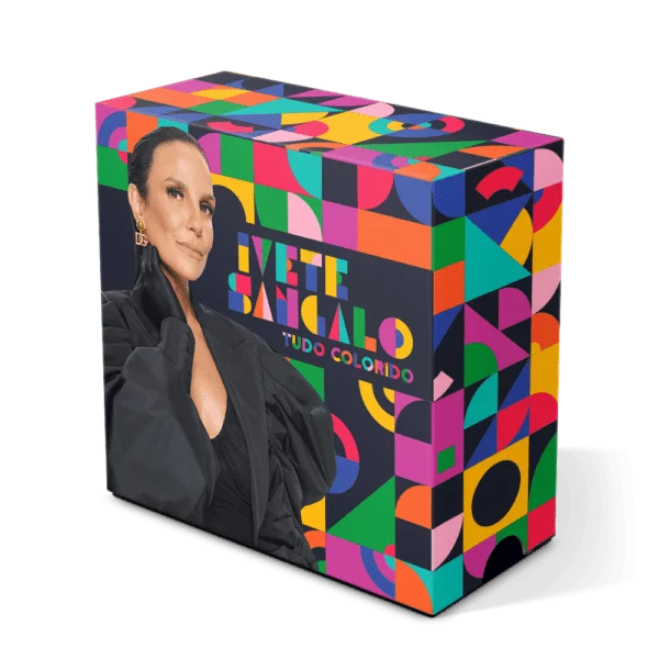 Box Ivete Sangalo - Tudo Colorido - 9 CDs