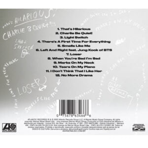 CD Charlie Puth - Charli (Fundo)