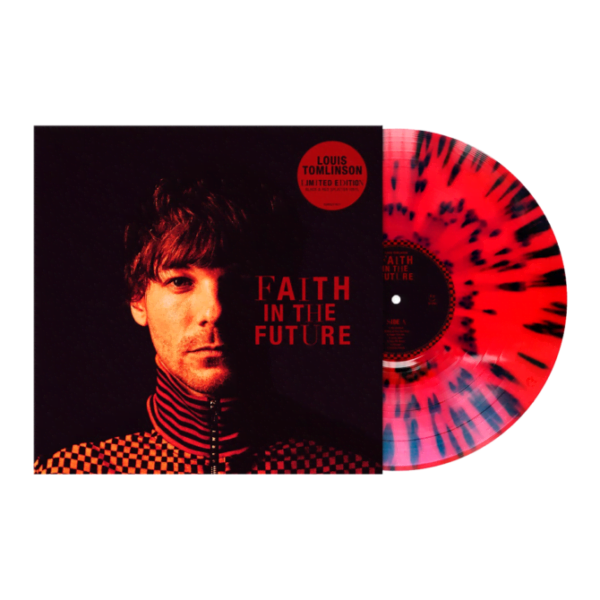 Vinil Louis Tomlinson - Faith in the Future - Black & Red Splatter