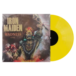 Vinil Iron Maiden - Madness Live - Vinil Amarelo