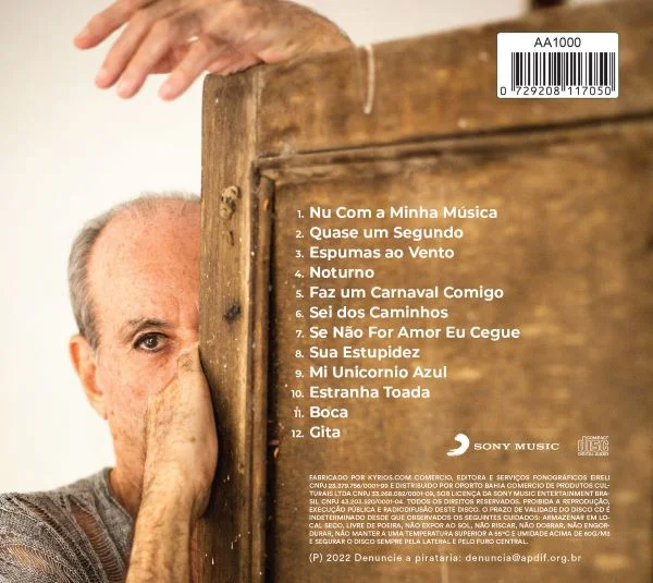 CD Ney Matogrosso - Nu Com a Minha Música