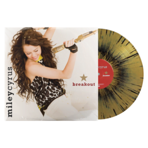 Vinil Miley Cyrus - Breakout (Gold & Black Splatter)