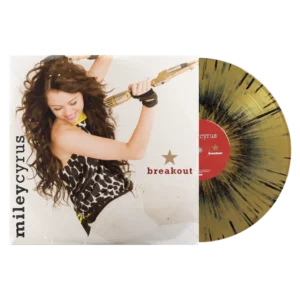 Vinil Miley Cyrus - Breakout (Gold & Black Splatter)