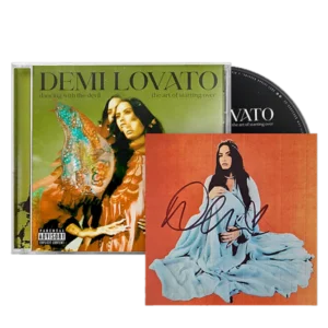 CD Demi Lovato - Dancing with the Devil... the Art of Starting Over (Autografado)