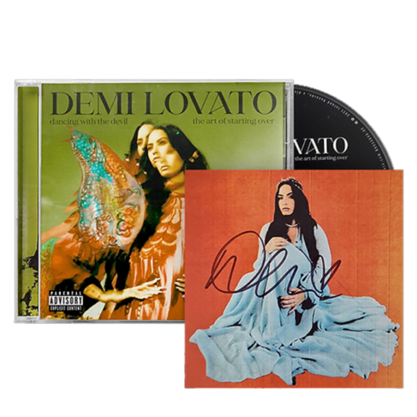 CD Demi Lovato - Dancing with the Devil... the Art of Starting Over (Autografado)