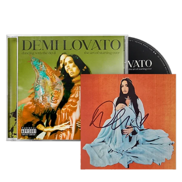 CD Demi Lovato - Dancing with the Devil... the Art of Starting Over (Autografado)
