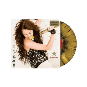 Vinil Miley Cyrus - Breakout (Gold & Black Splatter)