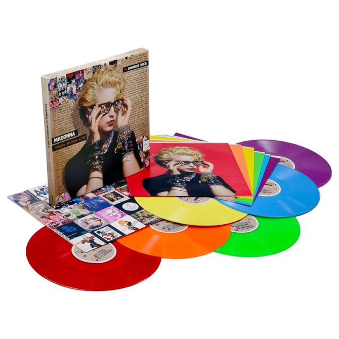 Madonna Details FINALLY ENOUGH LOVE: 50 NUMBER ONES on Rainbow Vinyl