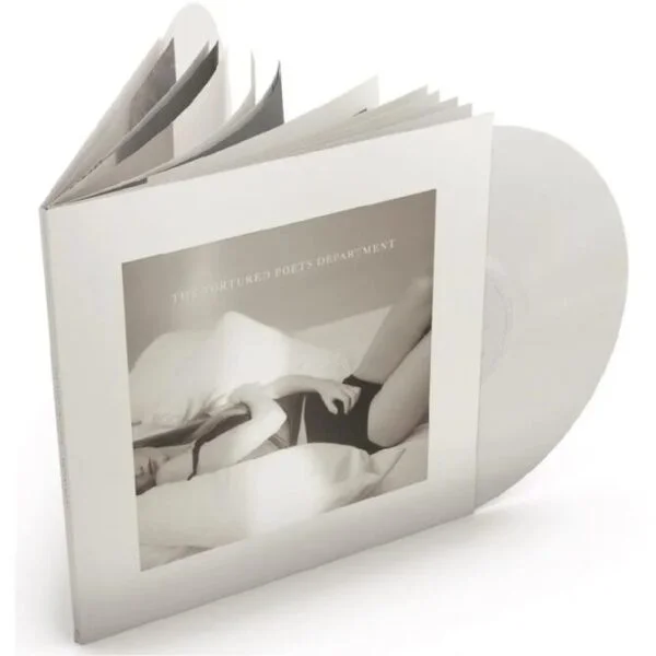 Vinil Taylor Swift – The Tortured Poets Departament (Ghosted White)