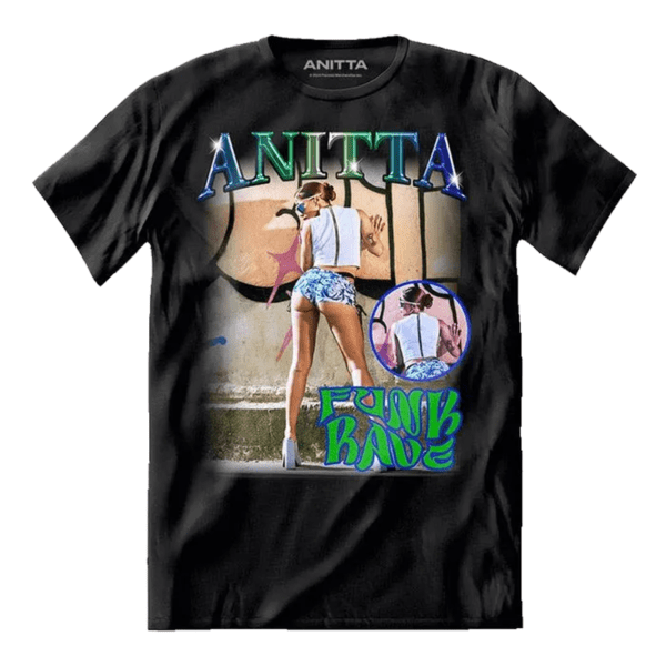 T-Shirt Anitta - Funk Rave