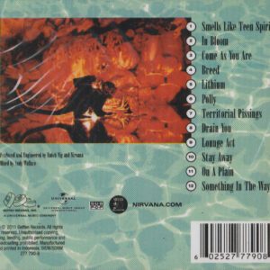 CD Nevermind - fundo