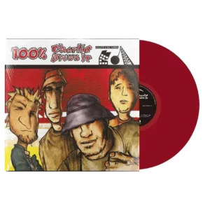 Vinil Charlie Brown Jr - 100% Charlie Brown Jr - Abalando A Sua Fábrica - LP Vermelho