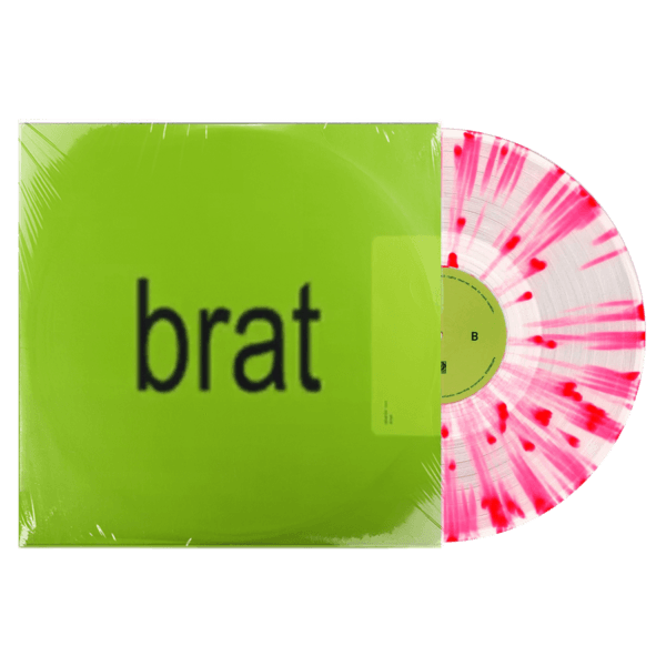 Vinil Charli XCX - Brat - Clear & Pink Splatter LP