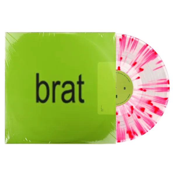 Vinil Charli XCX - Brat - Clear & Pink Splatter LP