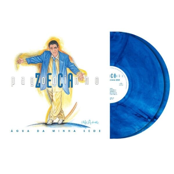 Vinil Zeca Pagodinho - Água Da Minha Sede (LP Duplo Azul)