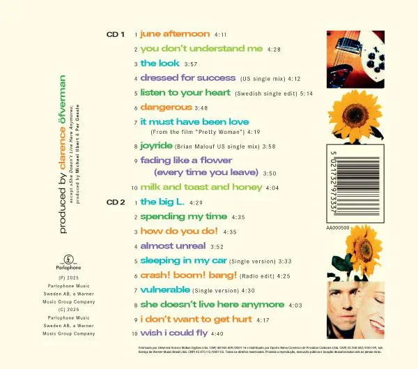 CD Roxette - Don't Bore Us - Get to the Chorus! Roxette's Greatest Hits (30th Anniversary Edition) 2 CDs