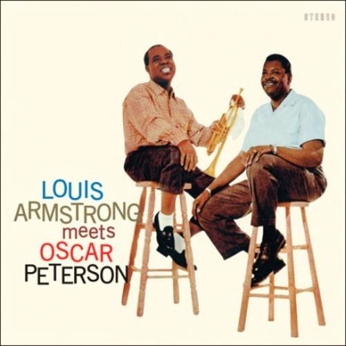 Vinil Louis Armstrong & Oscar Peterson - Louis Armstrong meets Oscar Peterson (Blue Vinyl)