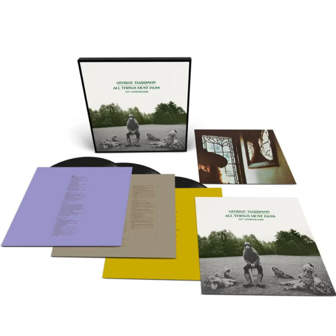 Box Vinil George Harrison - All Things Must Pass (Box 3 LPs - 50th Anniversary)