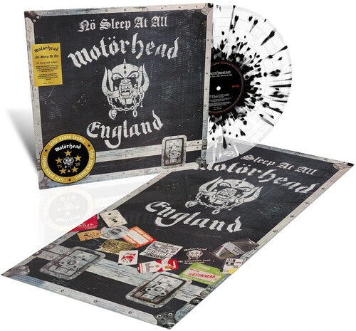 Vinil Motörhead - Nö Sleep At All (Clear with White/Black Splattered Vinyl)