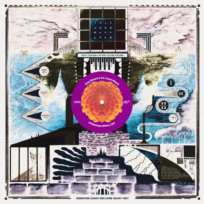 Vinil King Gizzard And The Lizard Wizard - Polygondwanaland (Translucent Purple Vinyl)