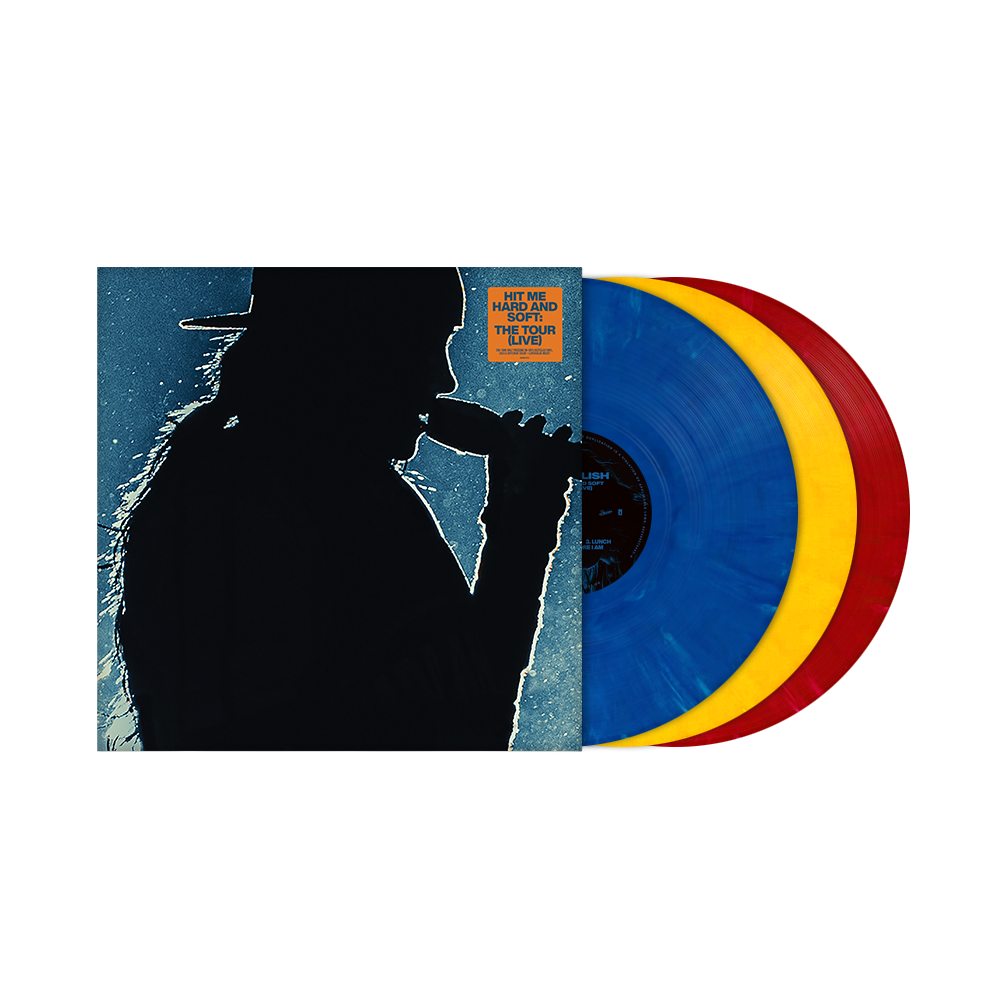 Vinil Billie Eilish - Hit Me Hard And Soft: The Tour (Live) (Red, Yellow and Blue Vinyl)