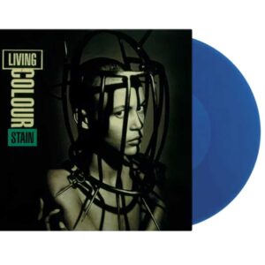 Vinil Living Colour - Stain (Blue Vinyl)