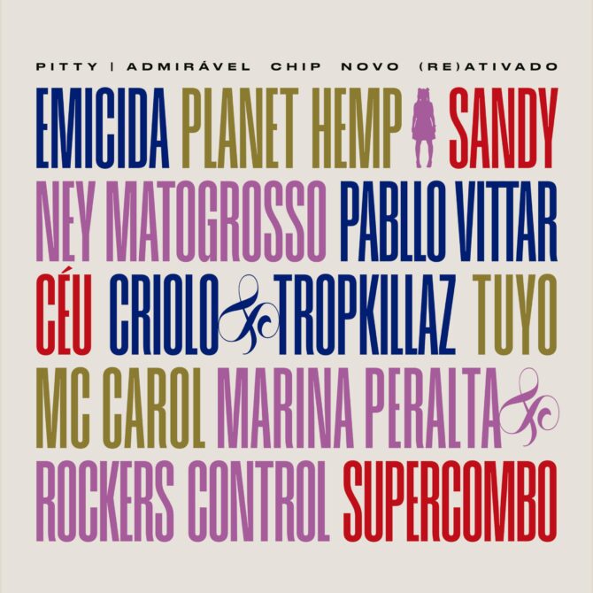 Vinil Pitty + Vários Artistas - Admirável Chip Novo (Re)ativado