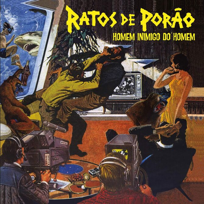 Vinil Ratos de Porão - Homem Inimigo do Homem